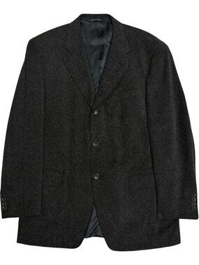 CANALI Wool Blazer Sport Coat Brown Luxury Vintage PROPOSTA Jacket Mens 48R